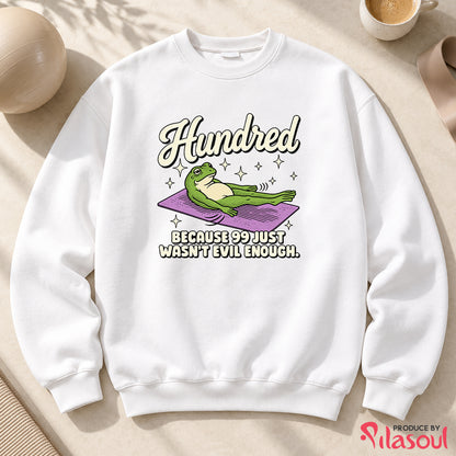 Just a Pilates Goose Sweatshirt