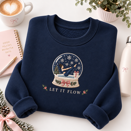 Let it Flow Embroiered Personalized