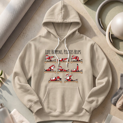 Life Happens, Pilates Helps Hoodies