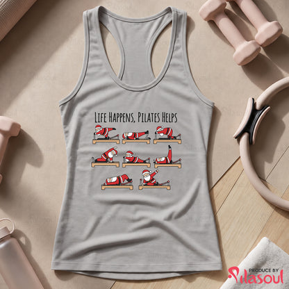 Life Happens, Pilates Helps Tank Top