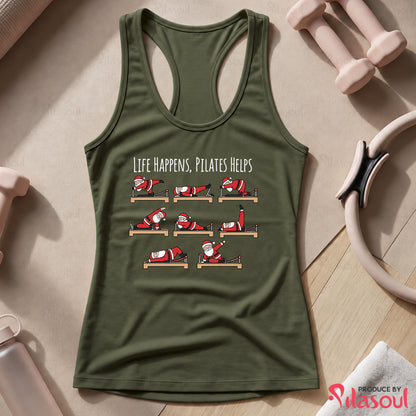 Life Happens, Pilates Helps Tank Top