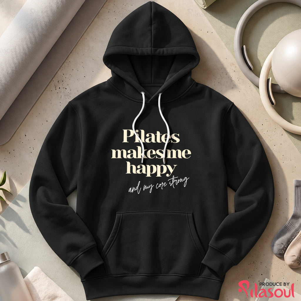 Pilates Make Me Happy Hoodies