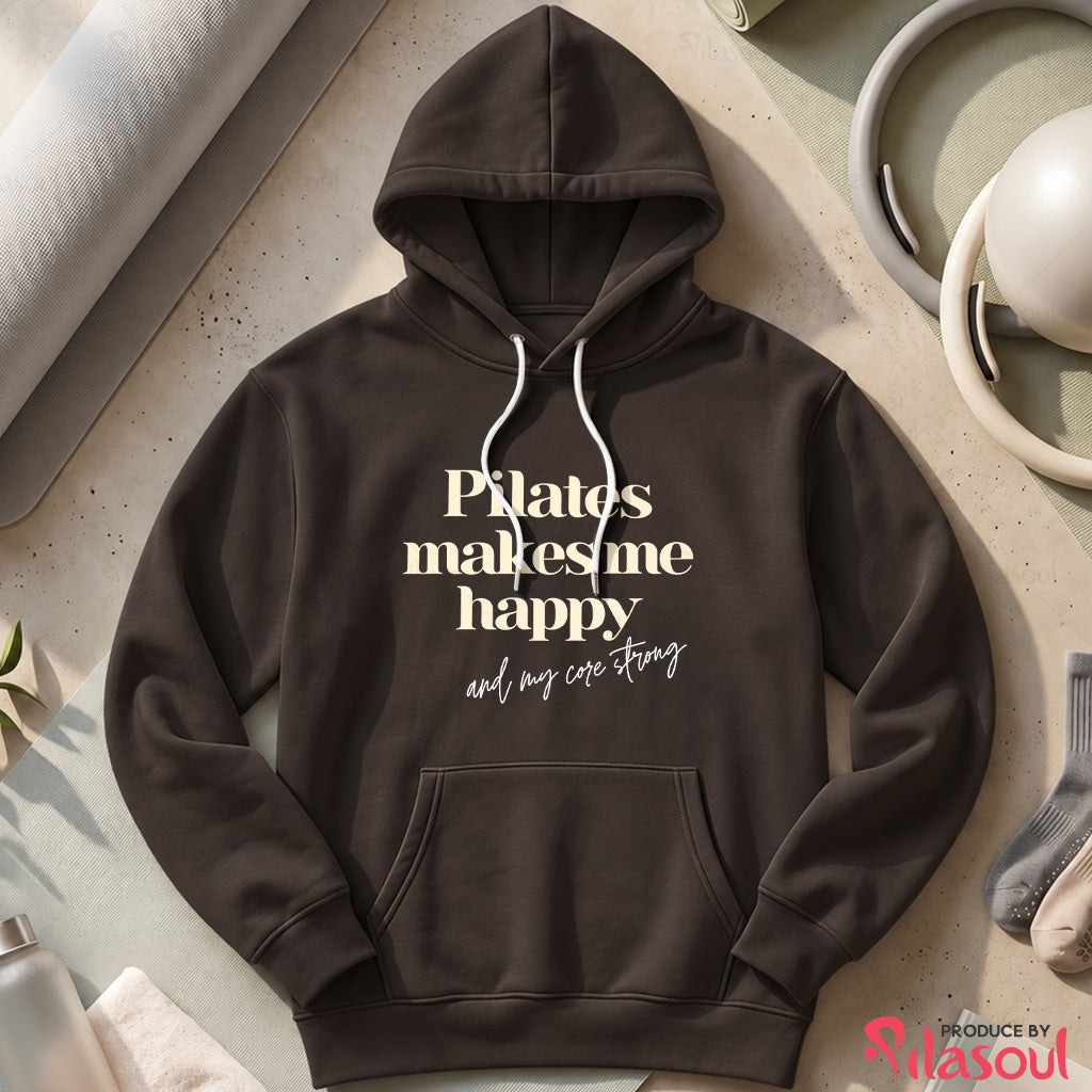 Pilates Make Me Happy Hoodies