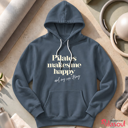 Pilates Make Me Happy Hoodies