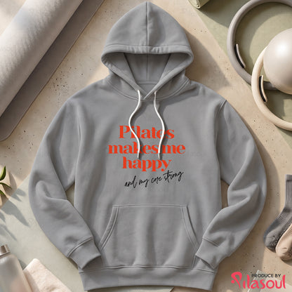 Pilates Make Me Happy Hoodies