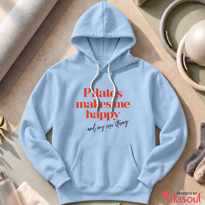 Pilates Make Me Happy Hoodies