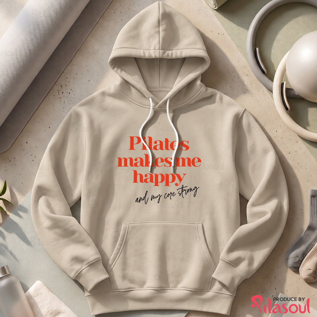 Pilates Make Me Happy Hoodies