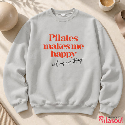 Pilates Make Me Happy Sweatshirt