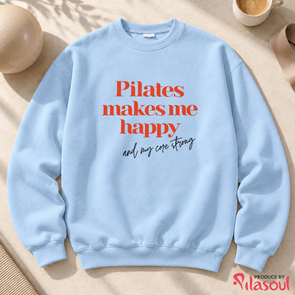 Pilates Make Me Happy Sweatshirt