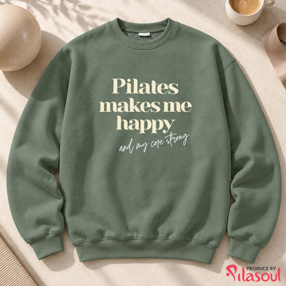 Pilates Make Me Happy Sweatshirt