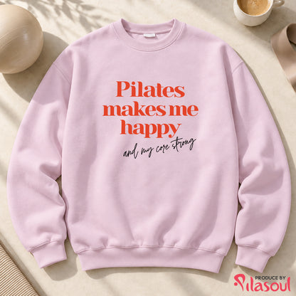 Pilates Make Me Happy Sweatshirt