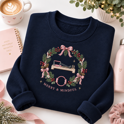 Merry & Mindful Embroiered Personalized