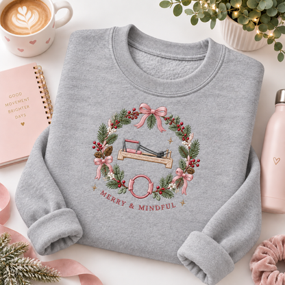 Merry & Mindful Embroiered Personalized