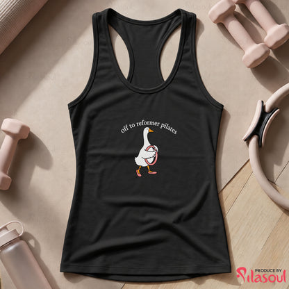 Off To Reformer Pilates Tank Top