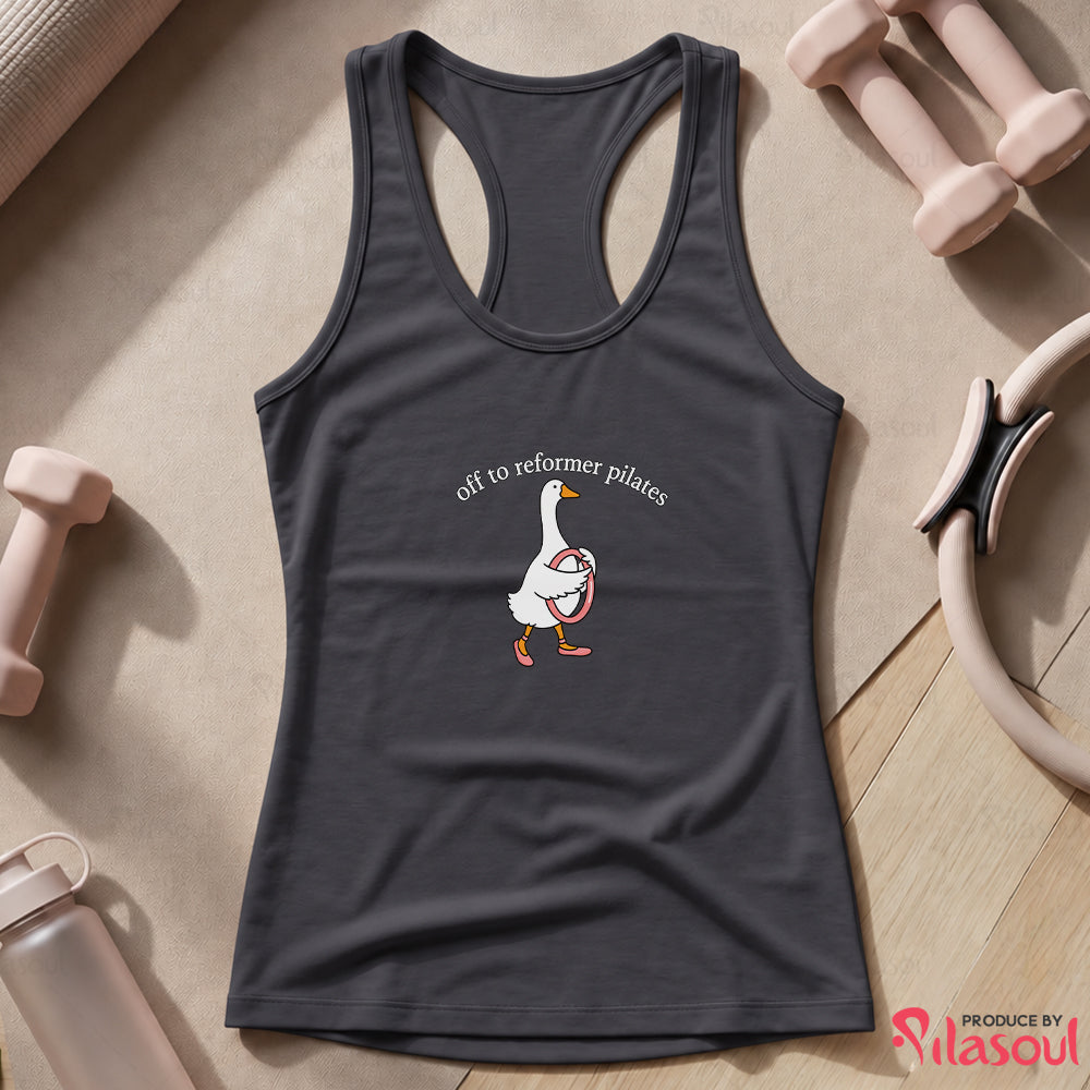 Off To Reformer Pilates Tank Top