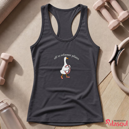Off To Reformer Pilates Tank Top