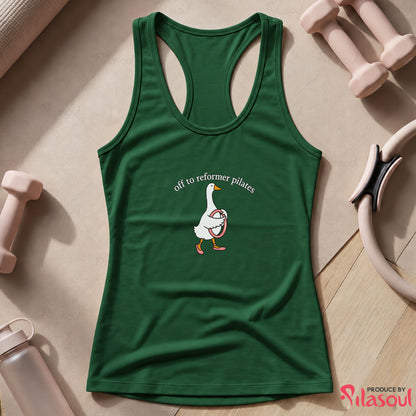 Off To Reformer Pilates Tank Top