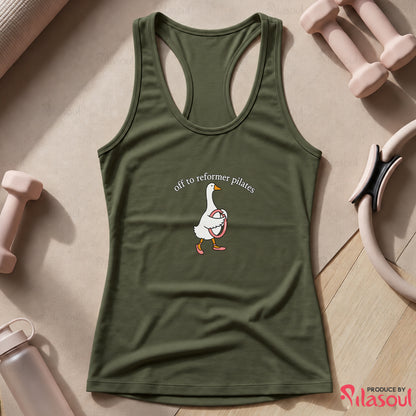 Off To Reformer Pilates Tank Top