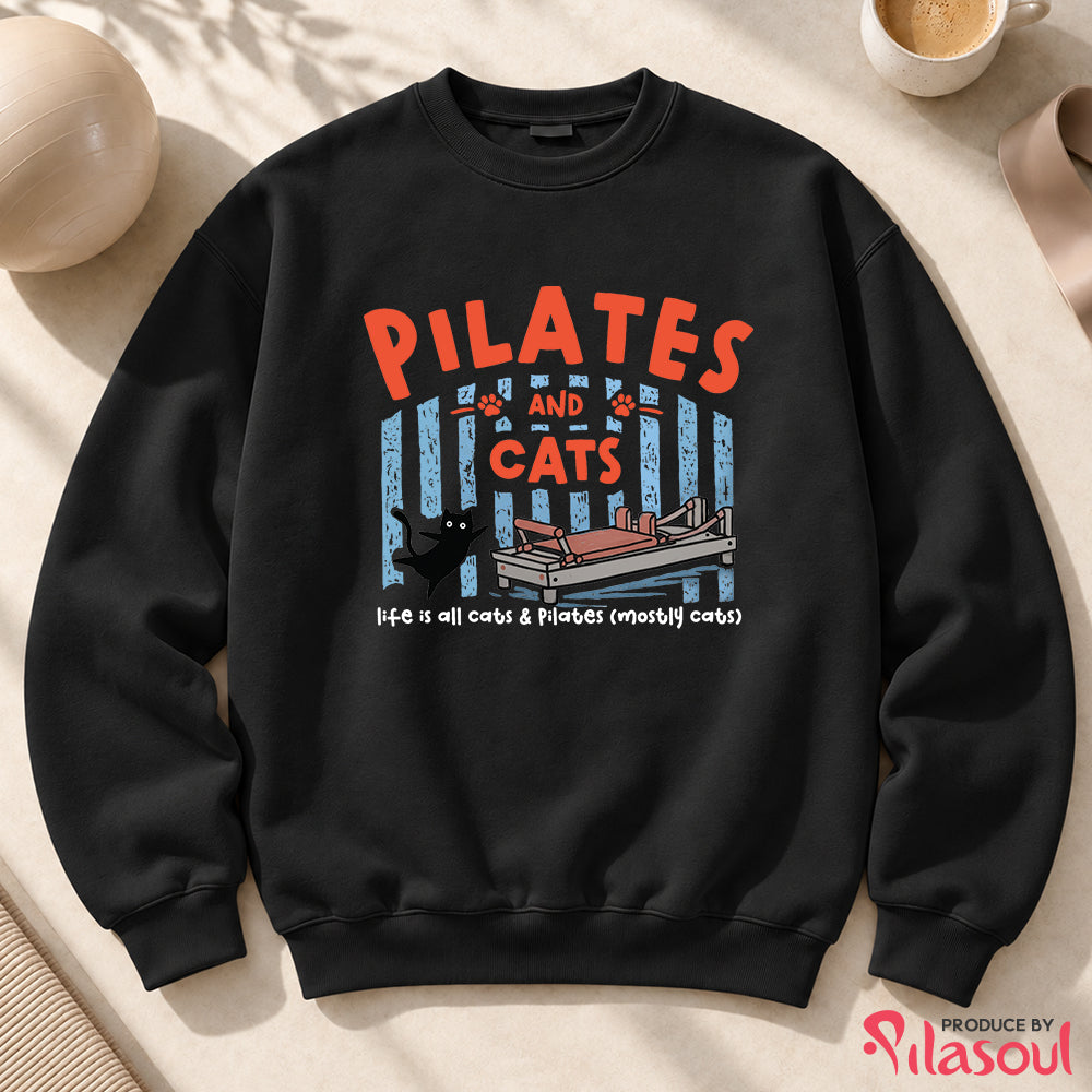 Pilates & Cat Sweatshirt