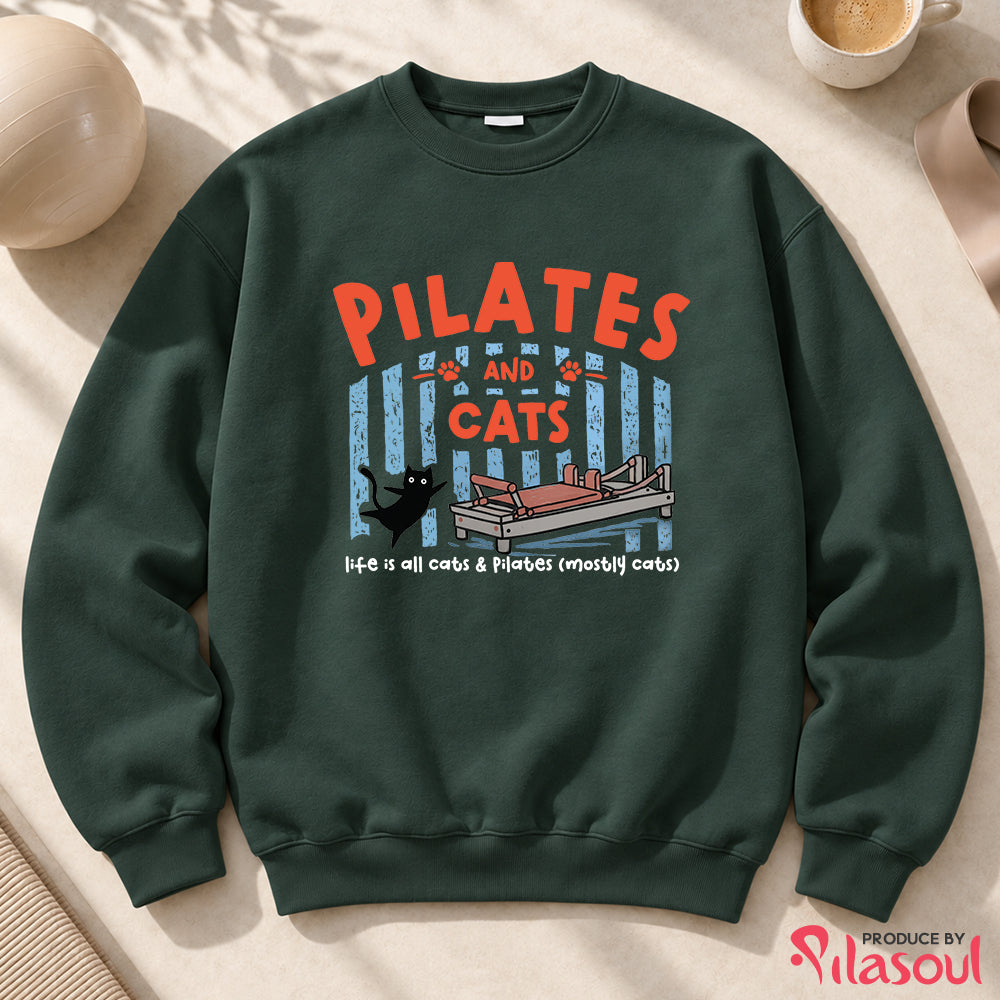 Pilates & Cat Sweatshirt