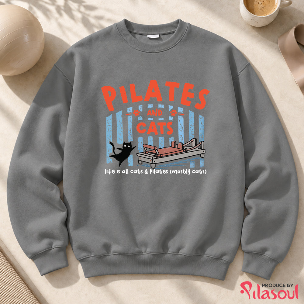 Pilates & Cat Sweatshirt