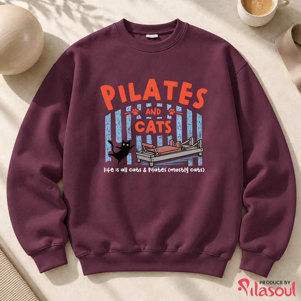Pilates & Cat Sweatshirt