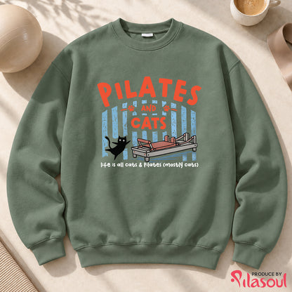 Pilates & Cat Sweatshirt