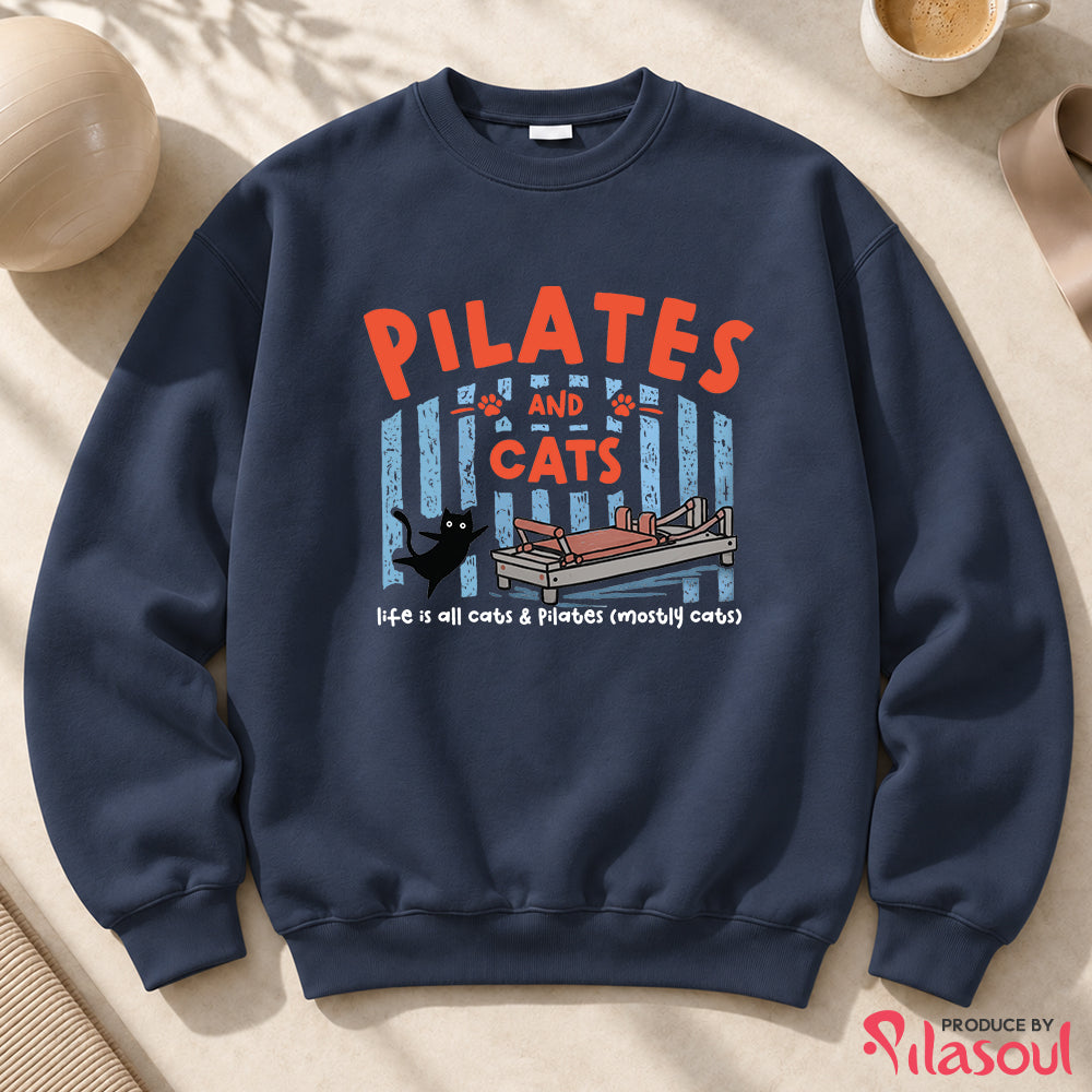 Pilates & Cat Sweatshirt