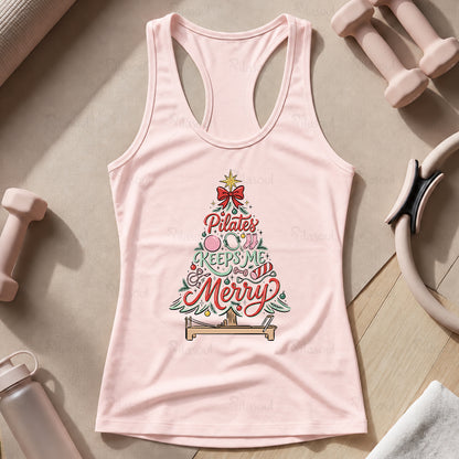 Pilates Keeps Me Merry Tank Top