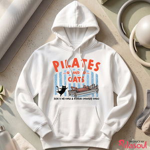 Pilates & Cats Hoodies