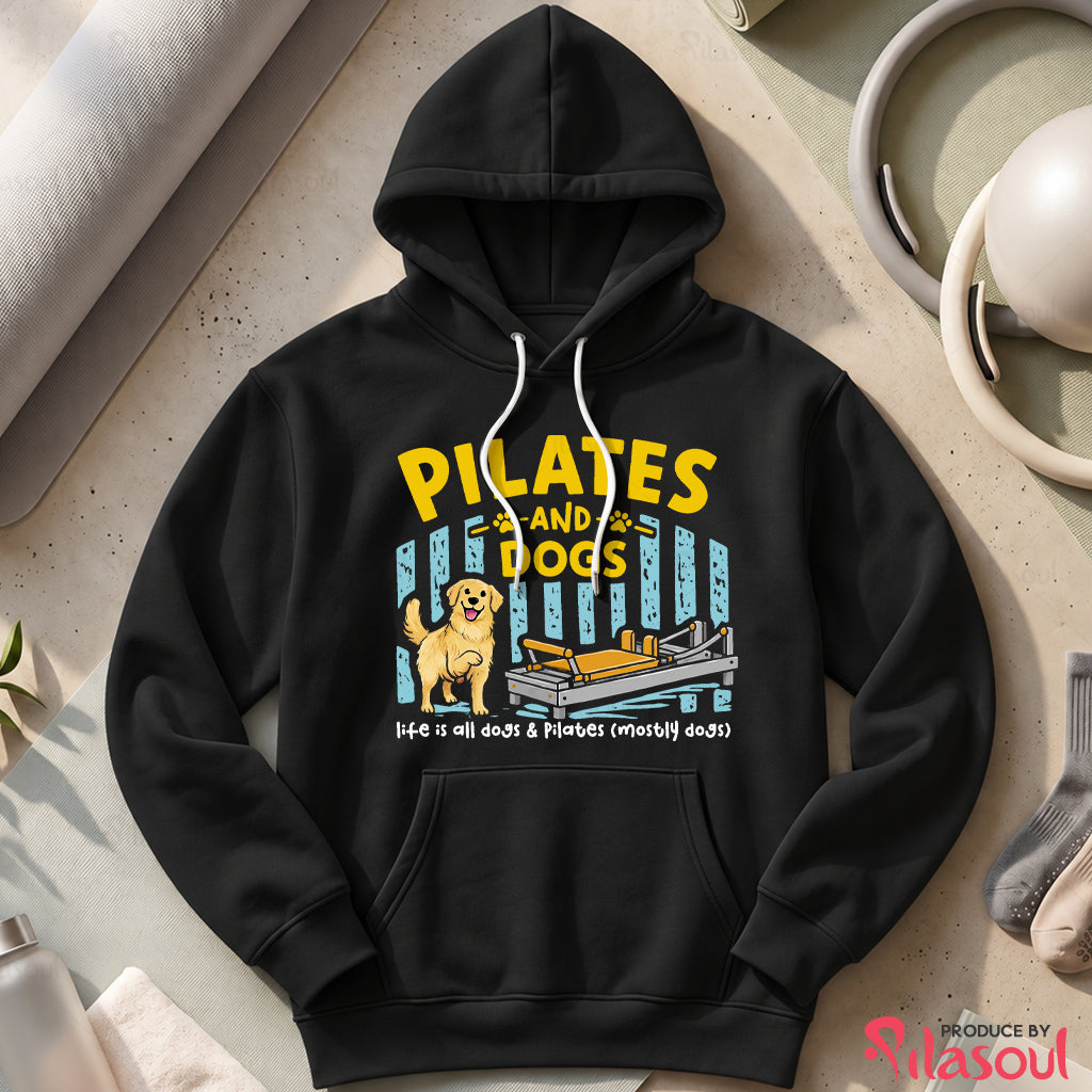 Pilates & Dogs Hoodies