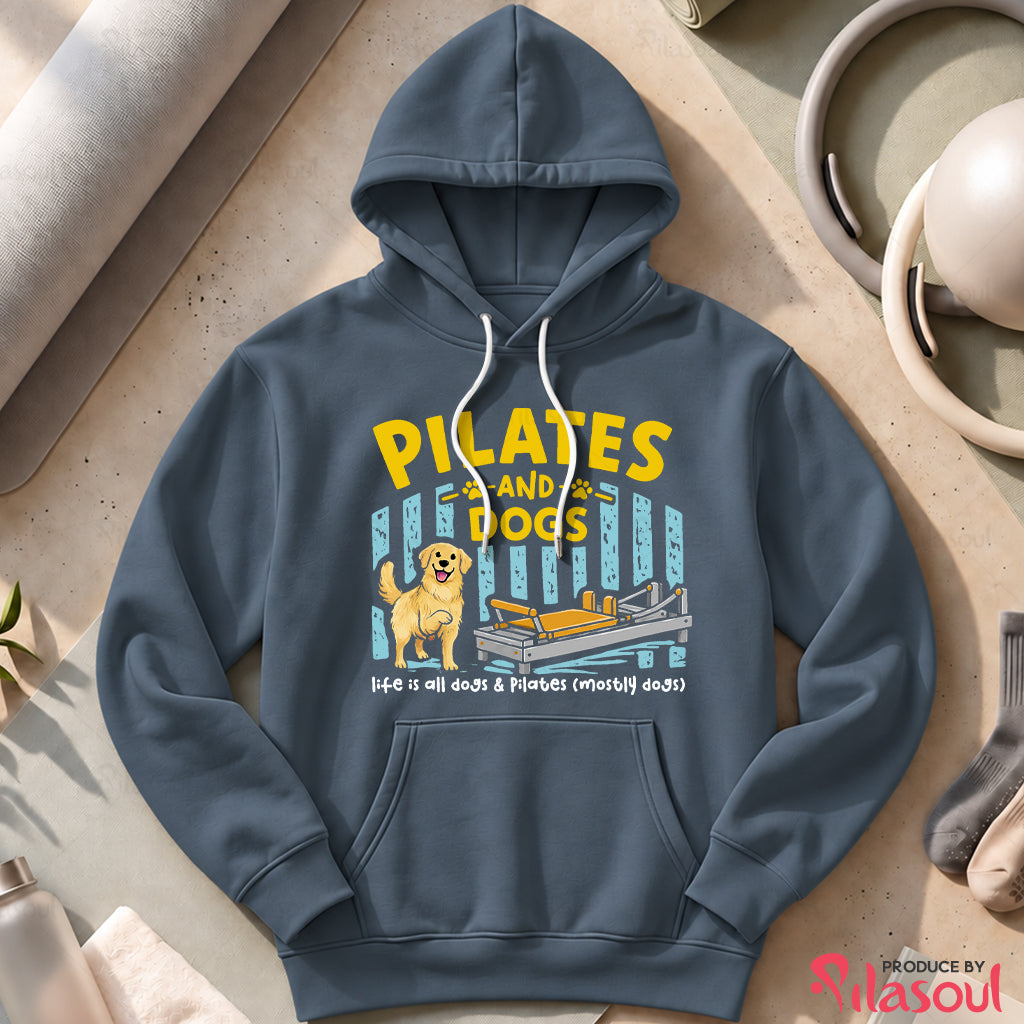 Pilates & Dogs Hoodies