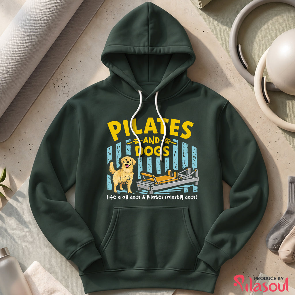Pilates & Dogs Hoodies