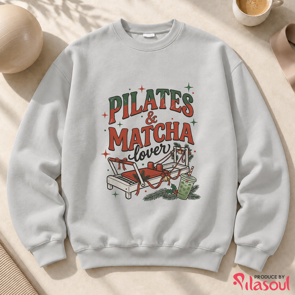 Pilates & Matcha Lover Sweatshirt