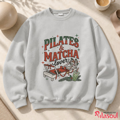 Pilates & Matcha Lover Sweatshirt