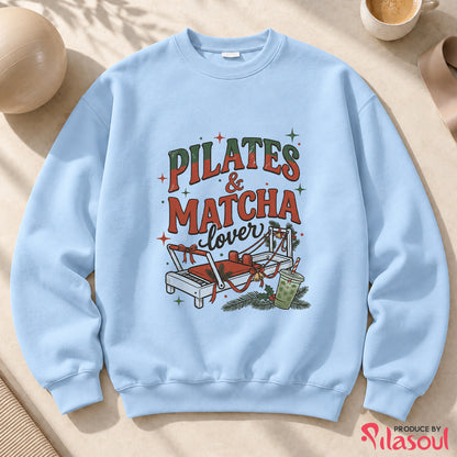 Pilates & Matcha Lover Sweatshirt