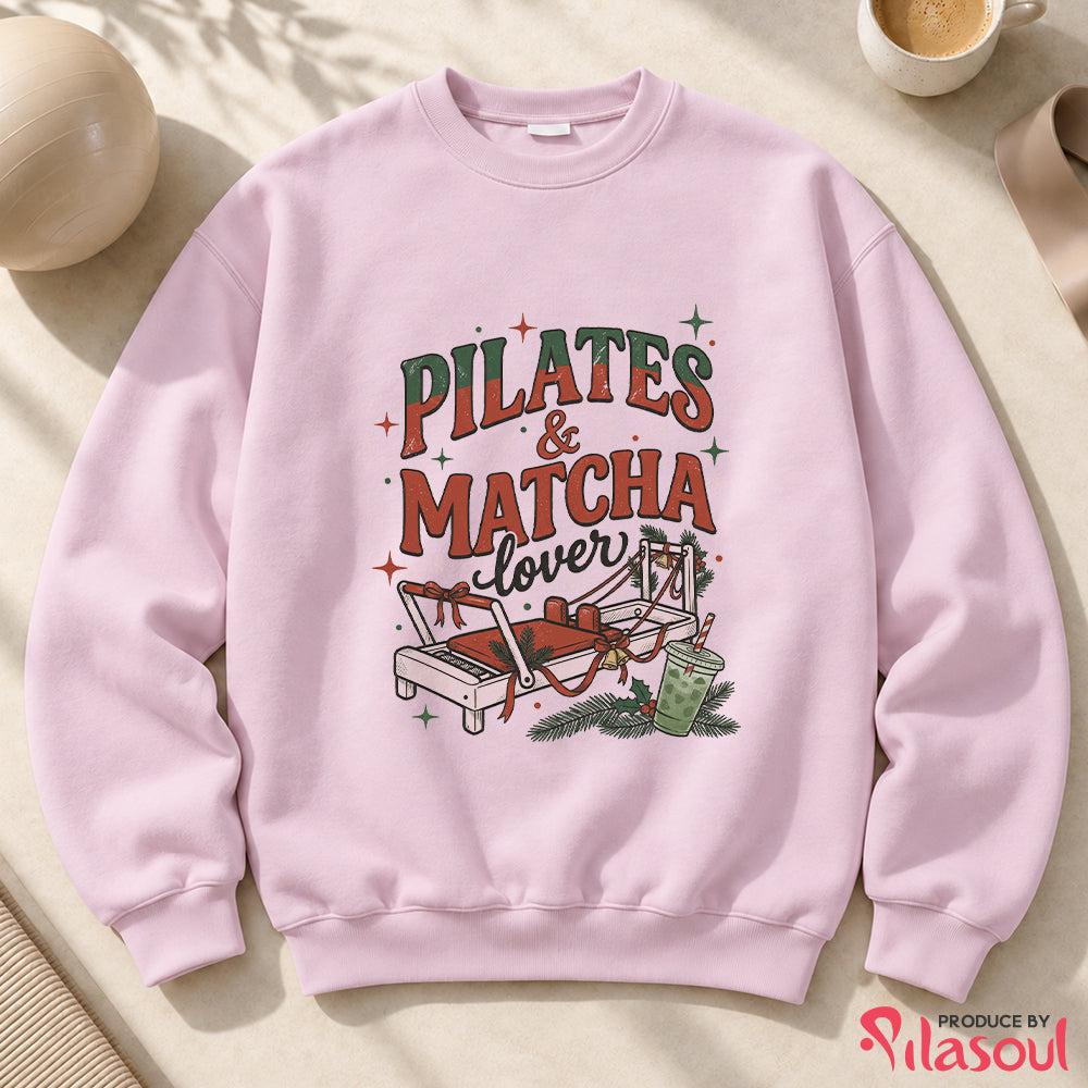 Pilates & Matcha Lover Sweatshirt