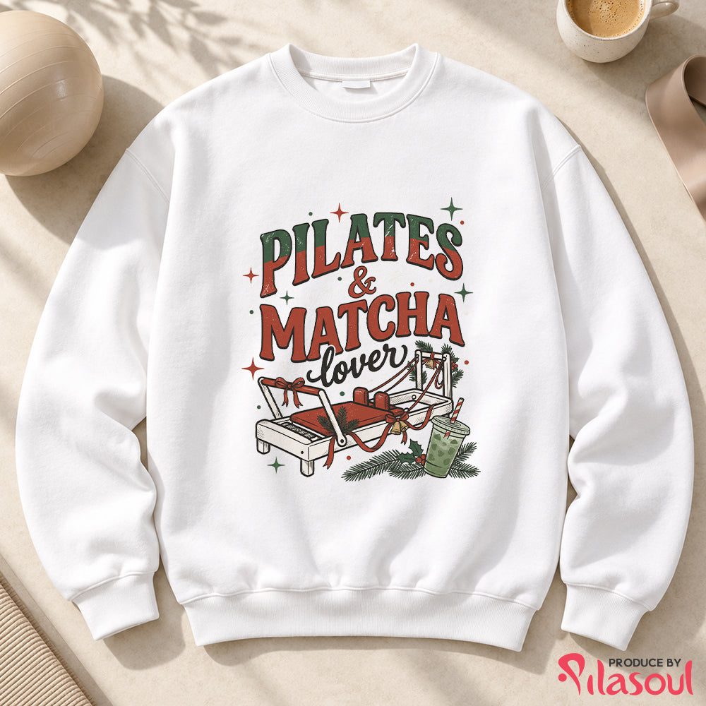 Pilates & Matcha Lover Sweatshirt