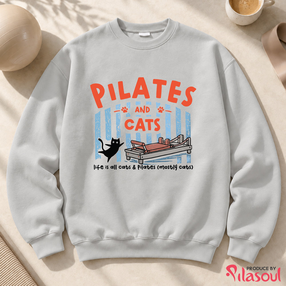 Pilates & Cat Sweatshirt