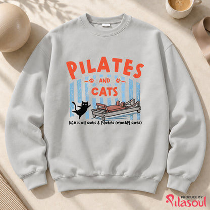 Pilates & Cat Sweatshirt