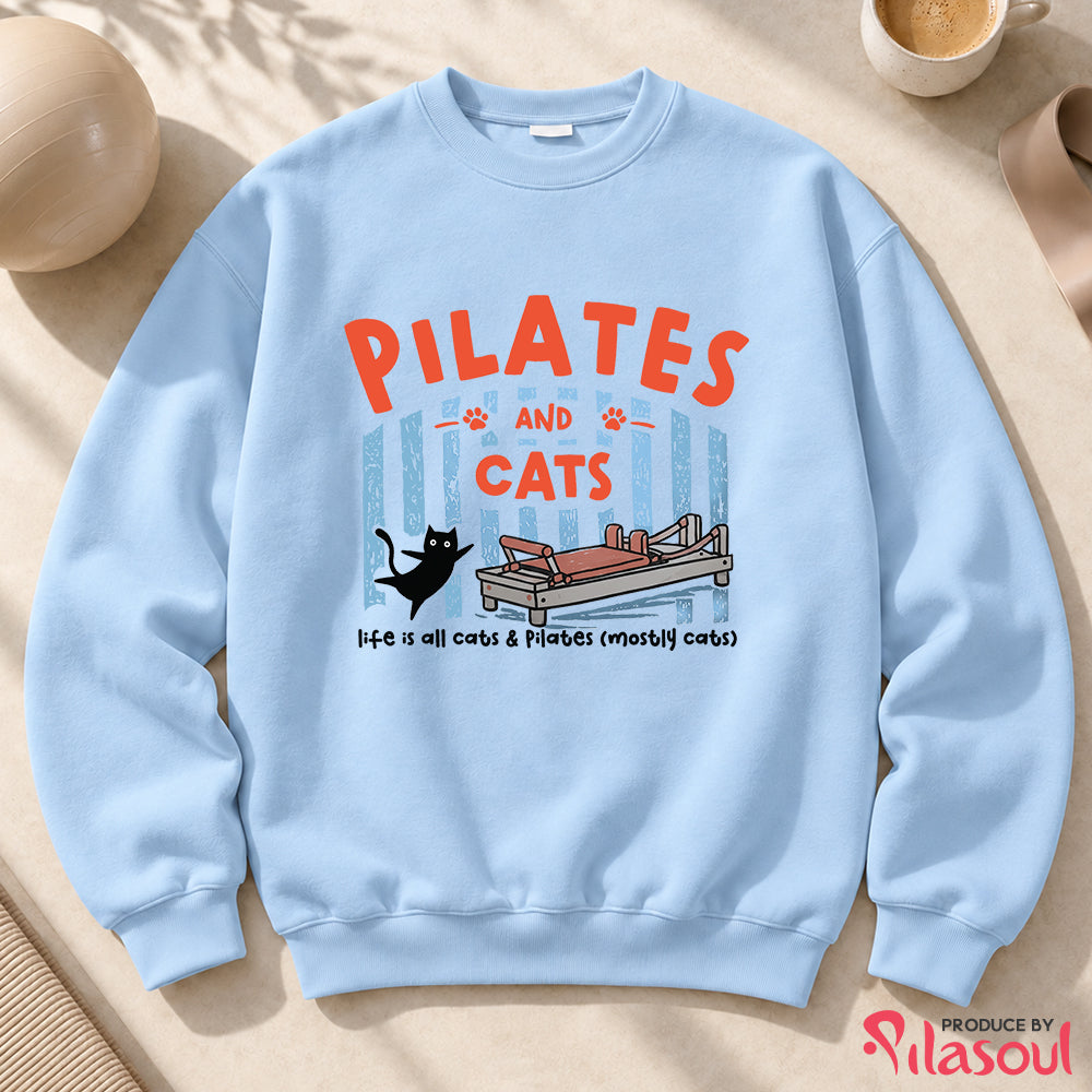 Pilates & Cat Sweatshirt