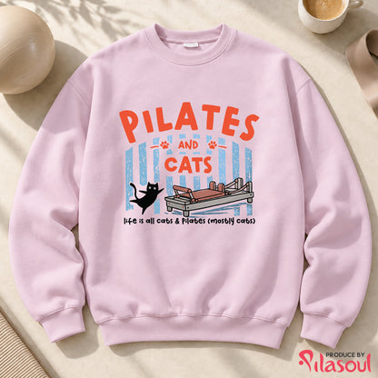Pilates & Cat Sweatshirt