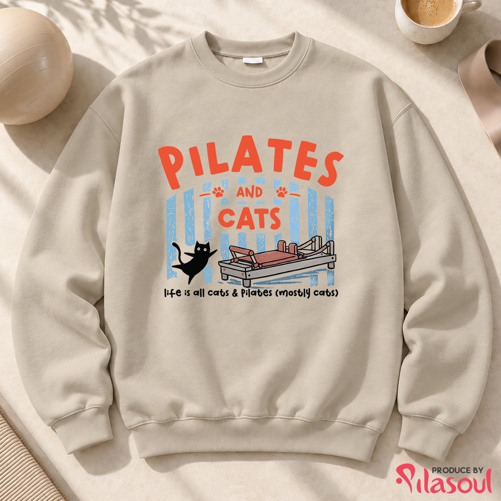 Pilates & Cat Sweatshirt