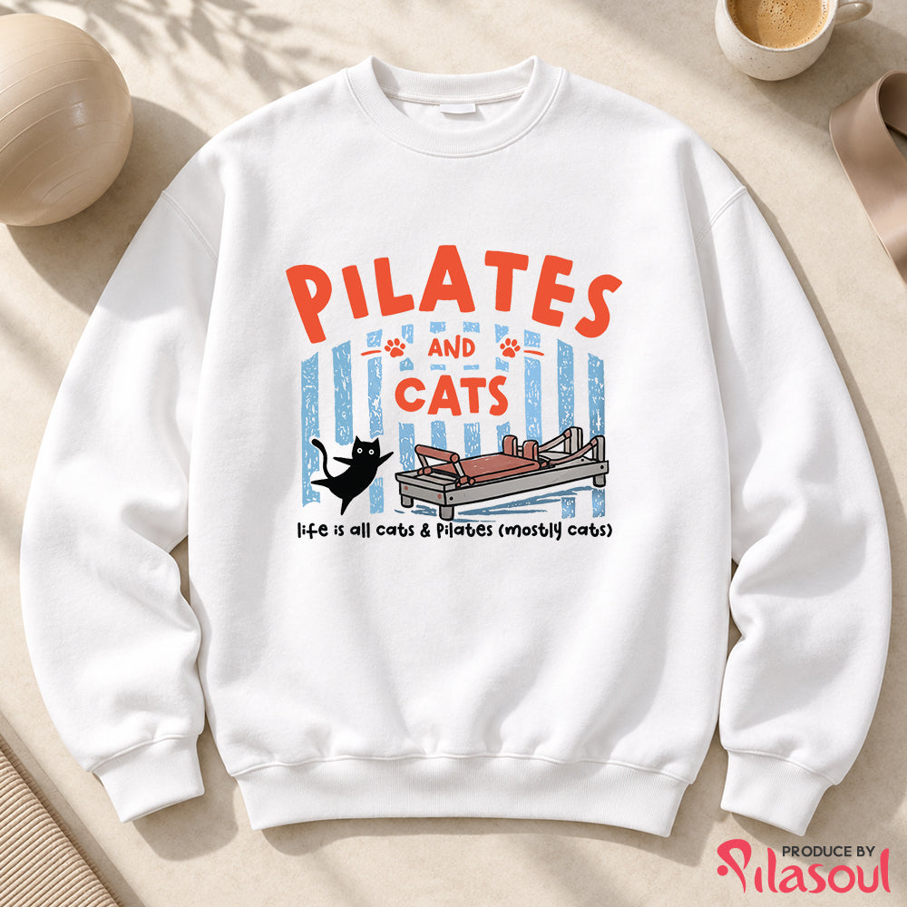 Pilates & Cat Sweatshirt