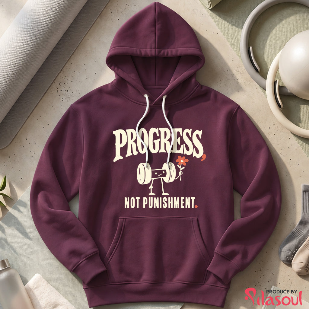 Progress, Not Punishment Hoodies