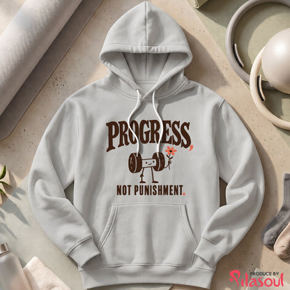 Progress, Not Punishment Hoodies