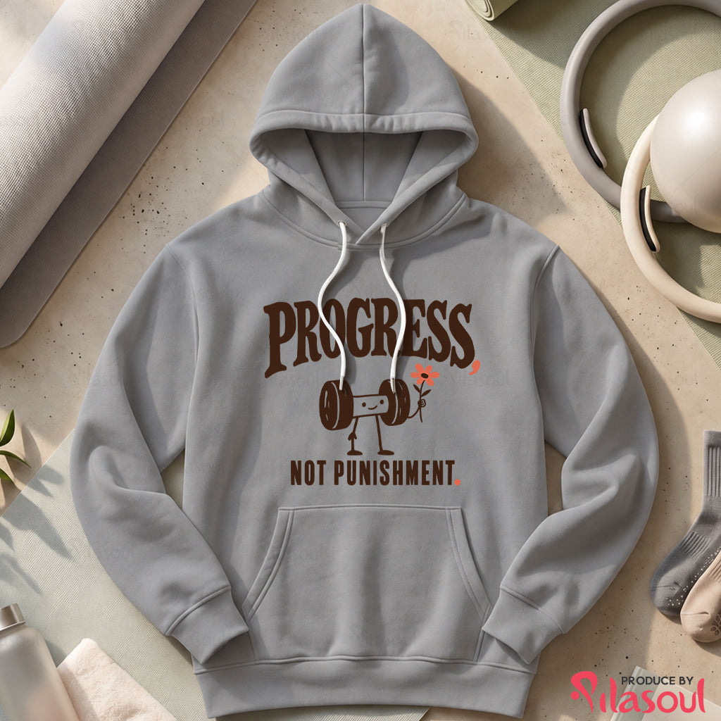 Progress, Not Punishment Hoodies