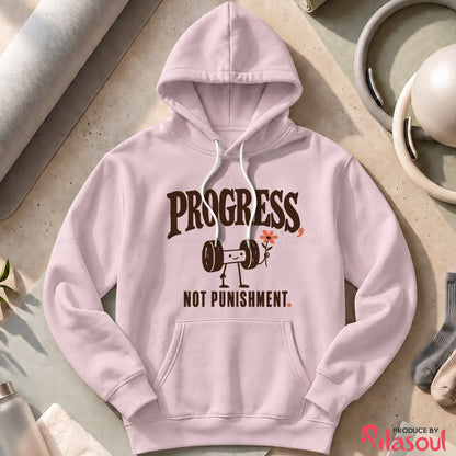 Progress, Not Punishment Hoodies