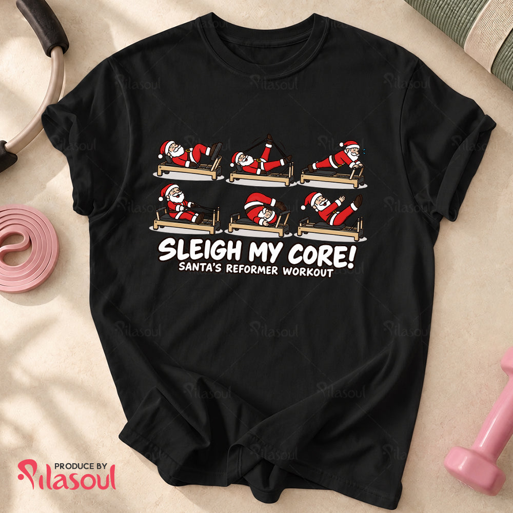 Santa Pilates T-Shirt