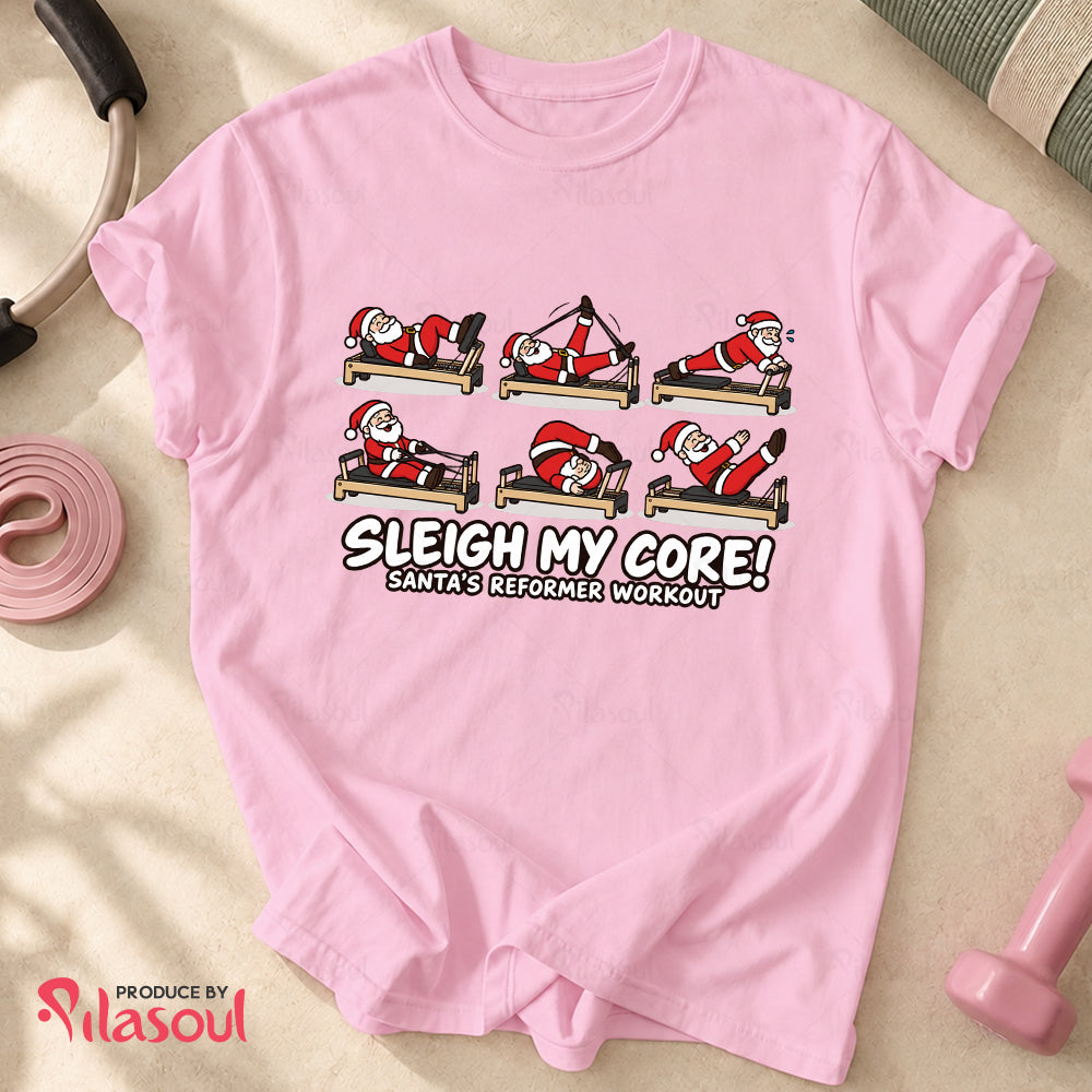 Santa Pilates T-Shirt